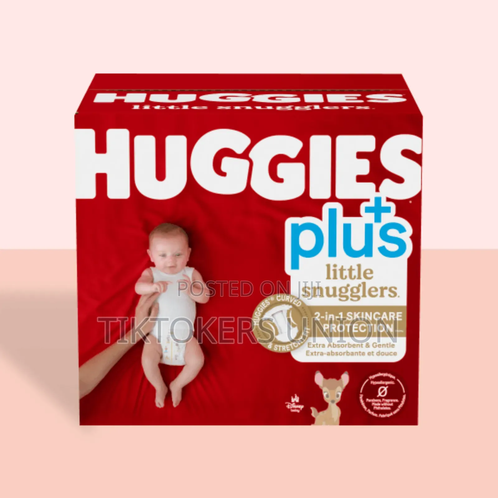 Huggies Little Snugglers Plus Baby Diapers Size Newborn