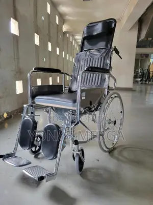 WEHQ Self Propelled Wheelchair With Backrest Fold Wheelchair