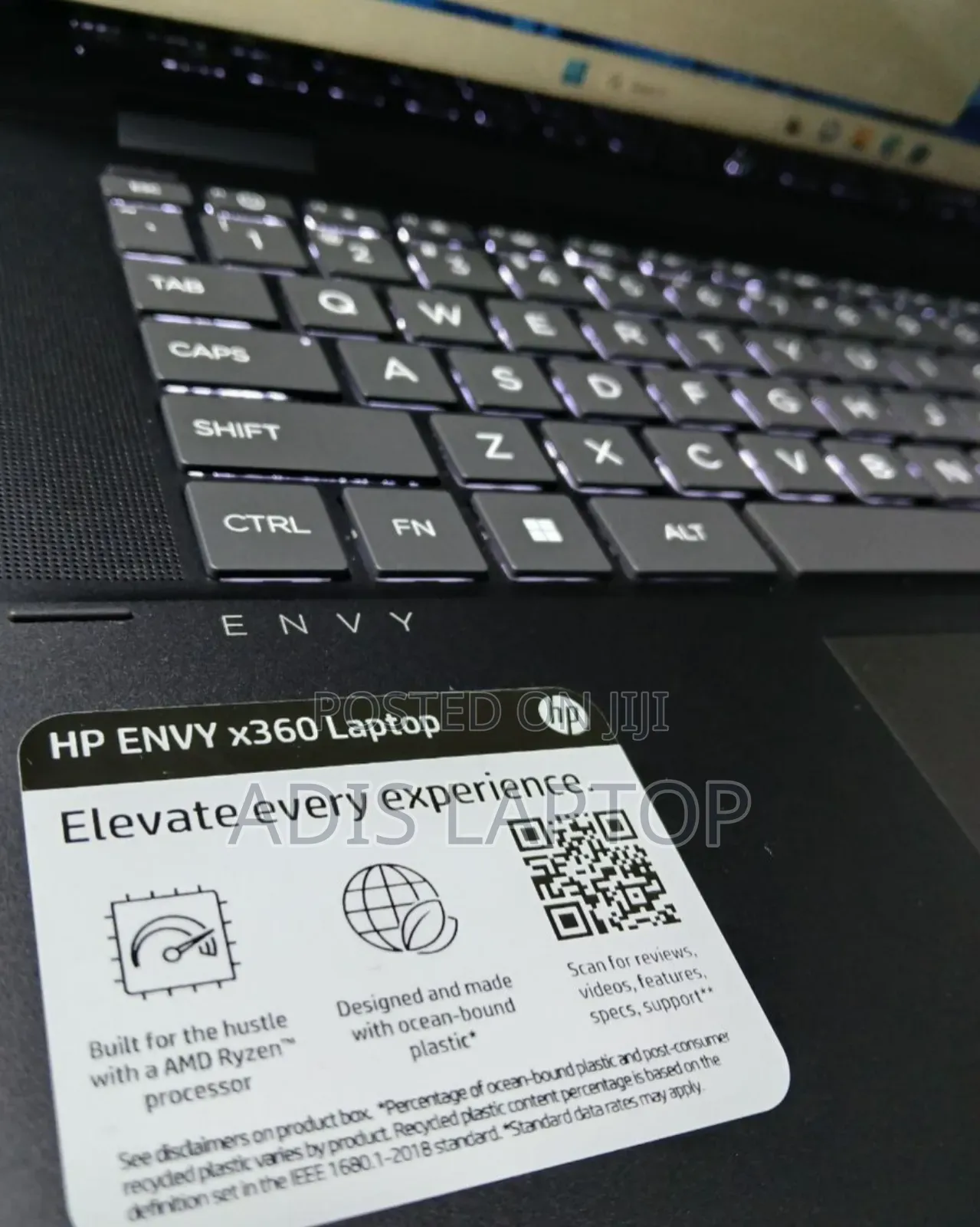 New Laptop HP Envy X360 8GB AMD Ryzen 7 SSD 512GB