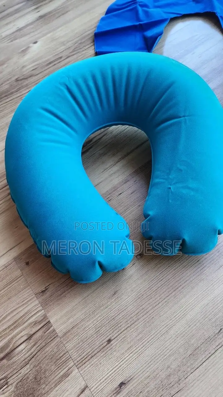 ቦታ የማይፈልግ የሚነፋ የአንገት ትራስ ለጉዞ ! Travel Inflatable Neck Pillow