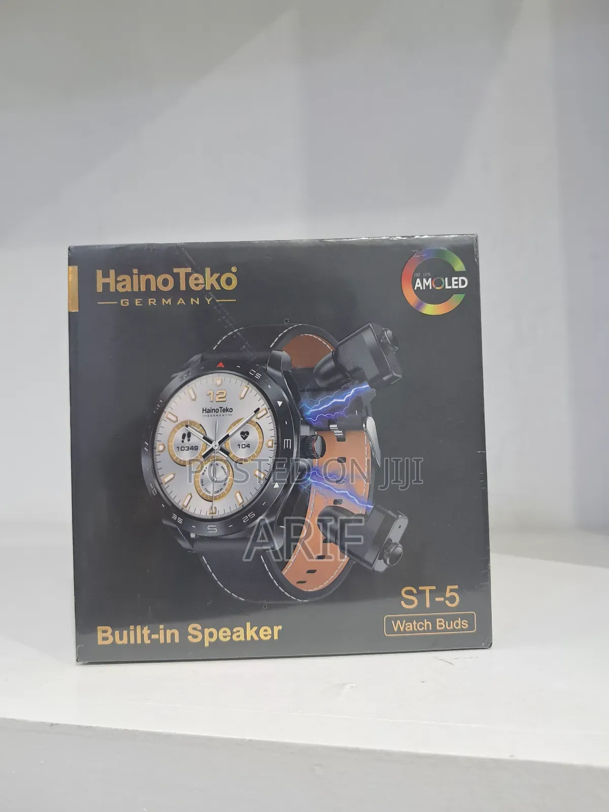 Smart Watch ለ ወንዶች Gift (Gt8 Buds With Ear Bud)