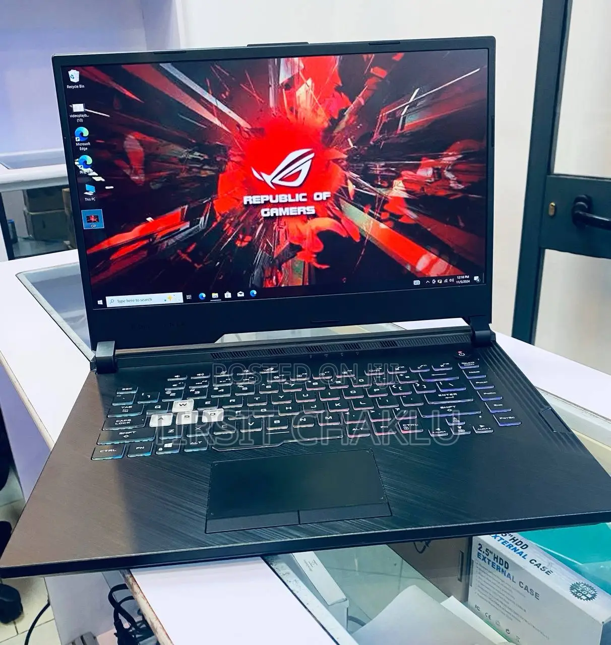 New Laptop Asus ROG Strix G15 16GB Intel Core I7 SSD 512GB