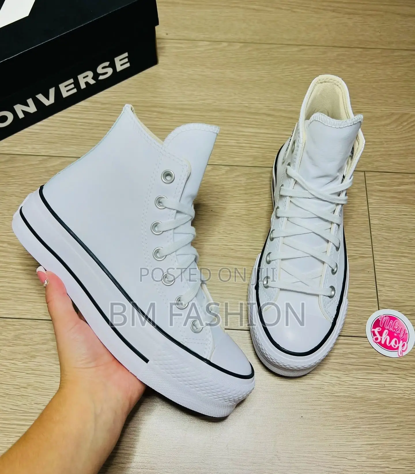 Allstar Converse Double Sole White