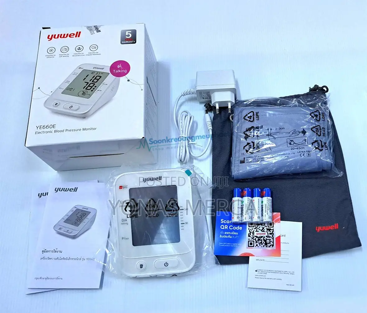 Digital Blood Pressure Machines for /Bpmonitor,4AA Batteries