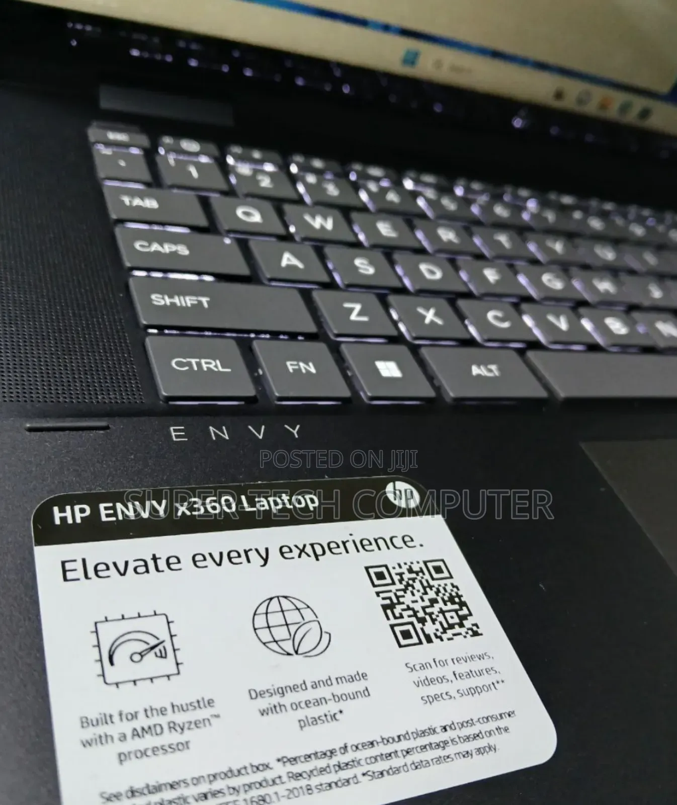 New Laptop HP Envy X360 8GB AMD Ryzen 5 SSD 512GB