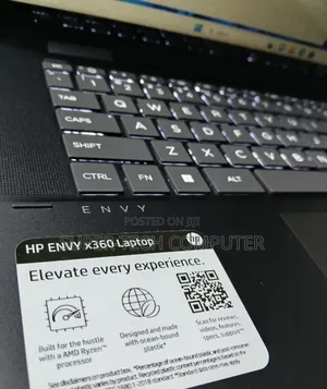 New Laptop HP Envy X360 8GB AMD Ryzen 5 SSD 512GB