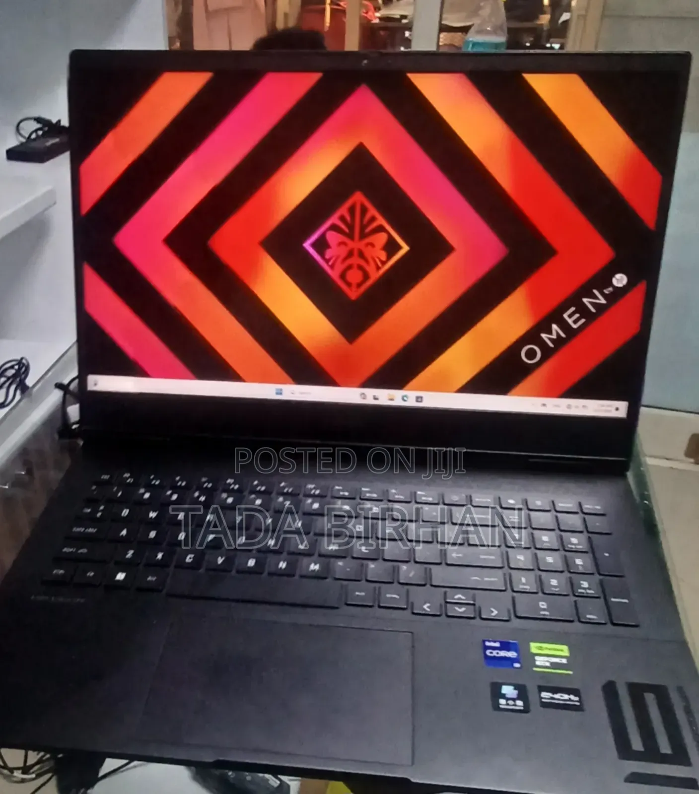 New Laptop HP Omen 17 16GB Intel Core I9 SSD 1T