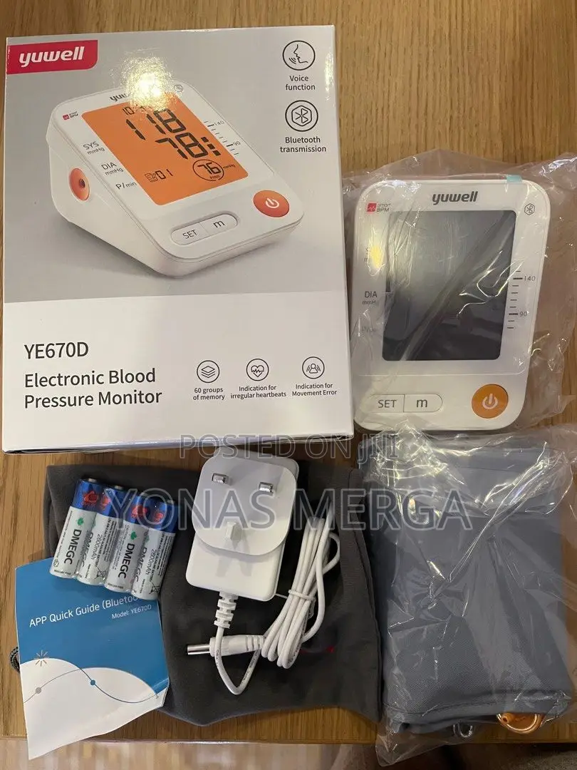 Arm Digital Blood Pressure Monitor YE660D/Large LED Display