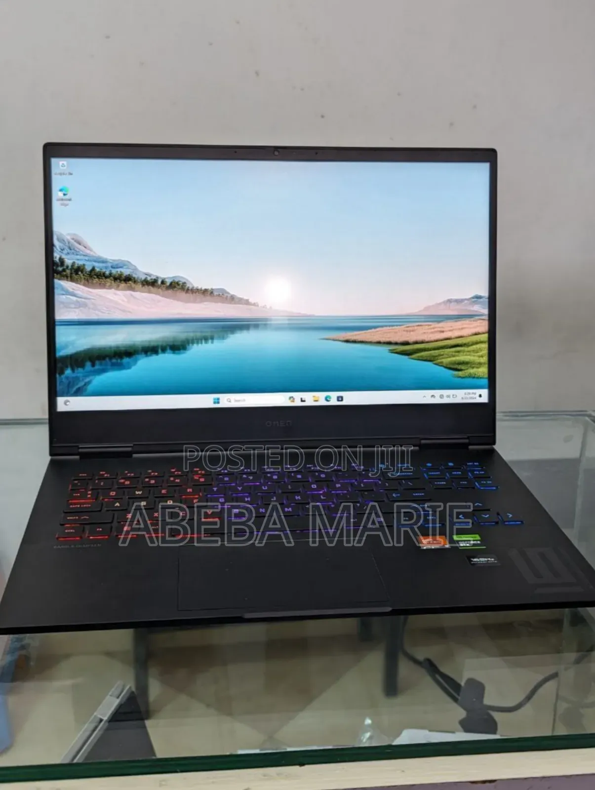 New Laptop HP Omen 15 16GB AMD Ryzen 9 SSD 512GB