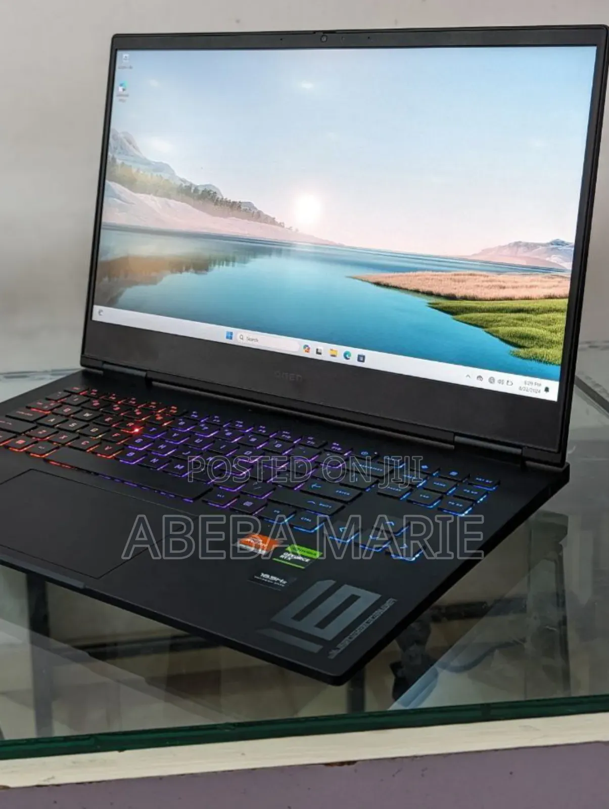 New Laptop HP Omen 15 16GB AMD Ryzen 9 SSD 512GB