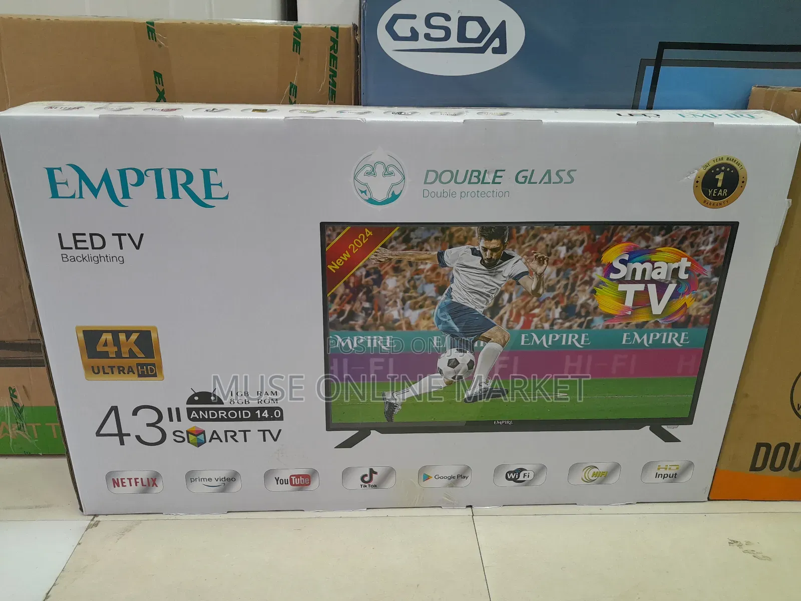 Empire 43" Smart Android Tv