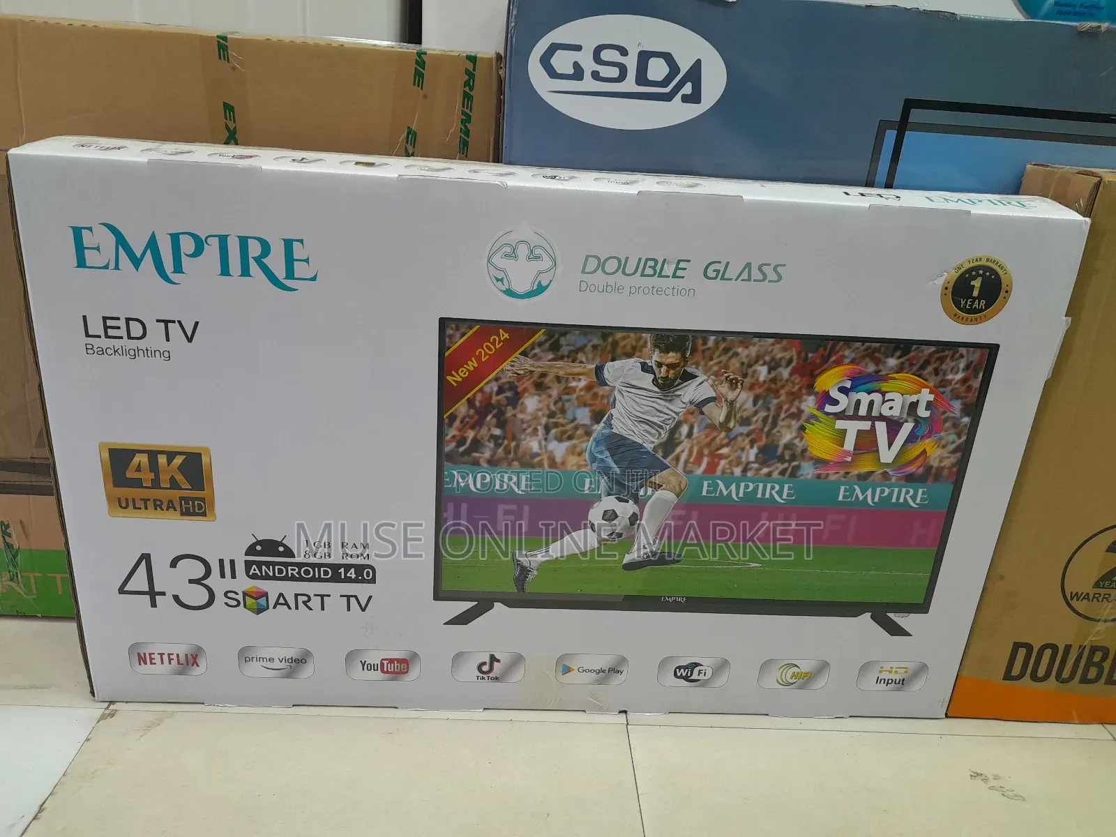 Empire 43" Smart Android Tv
