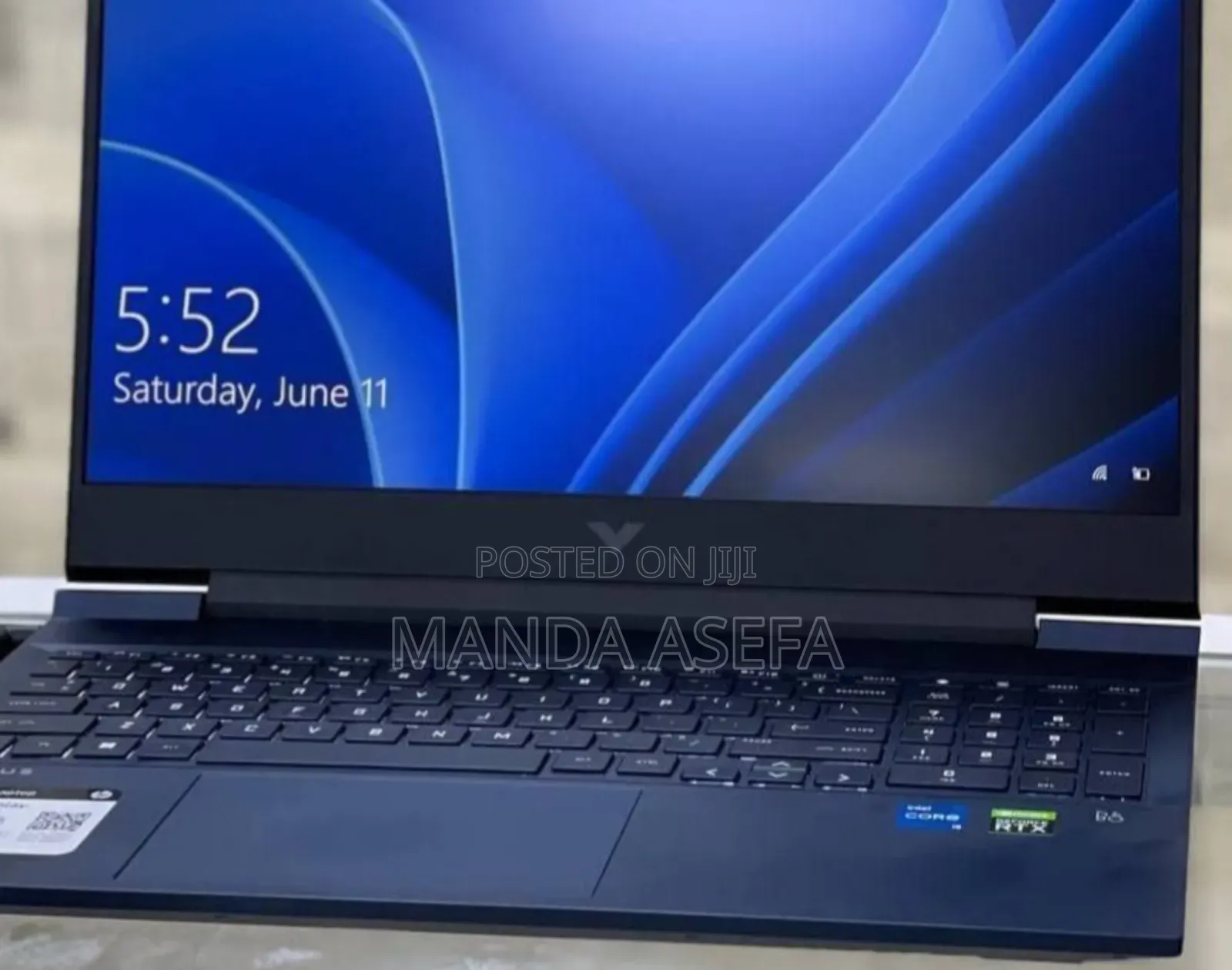New Laptop HP Victus 16 8GB Intel Core I5 SSD 512GB