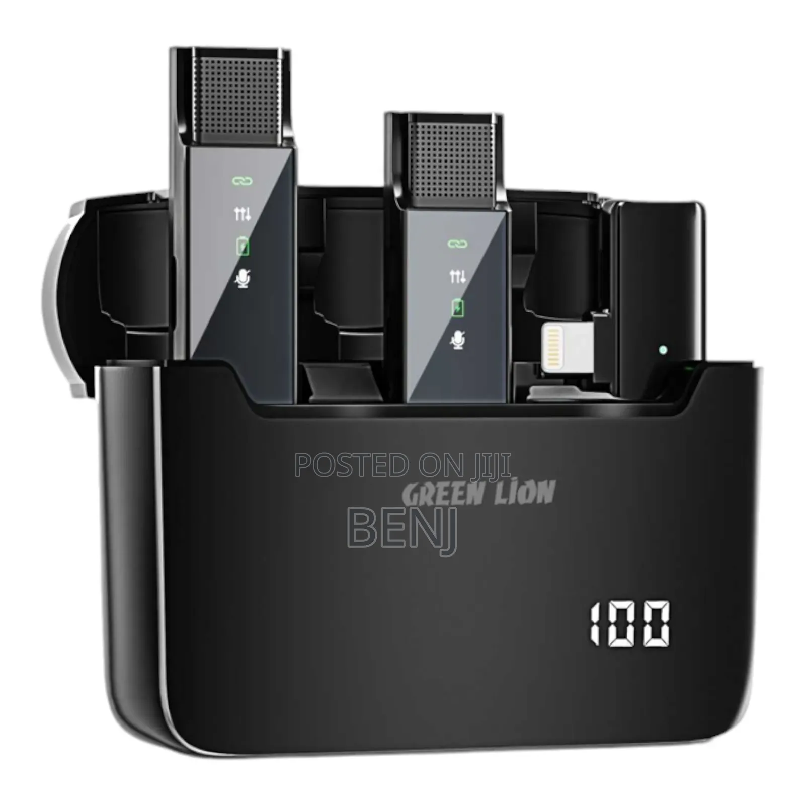 Green Lion 2 in 1 Digital Display Microphone