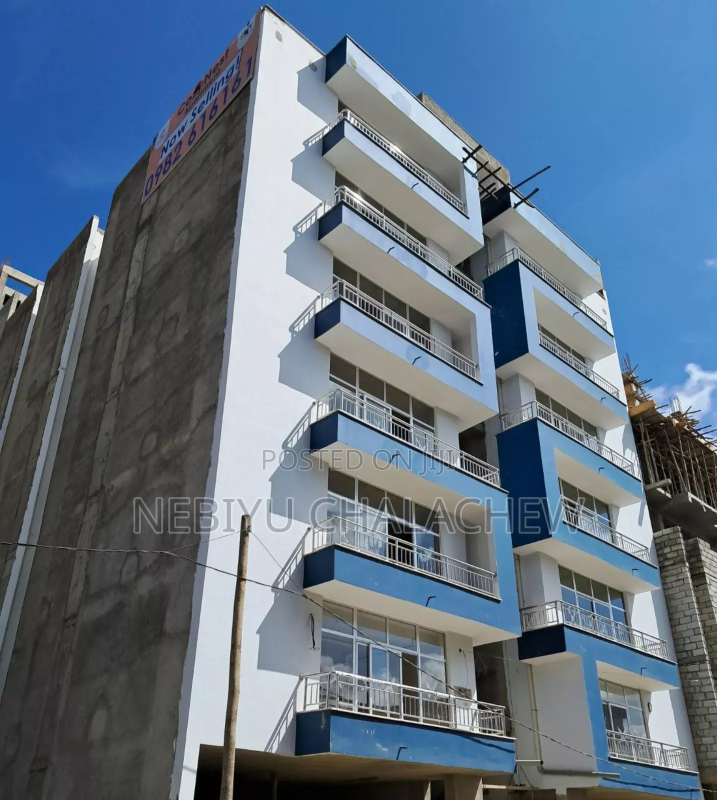 በ 60,600 ብር ለመረከብ የደረሰ አፓርትመንት ቤት/ ባንክ ያለው