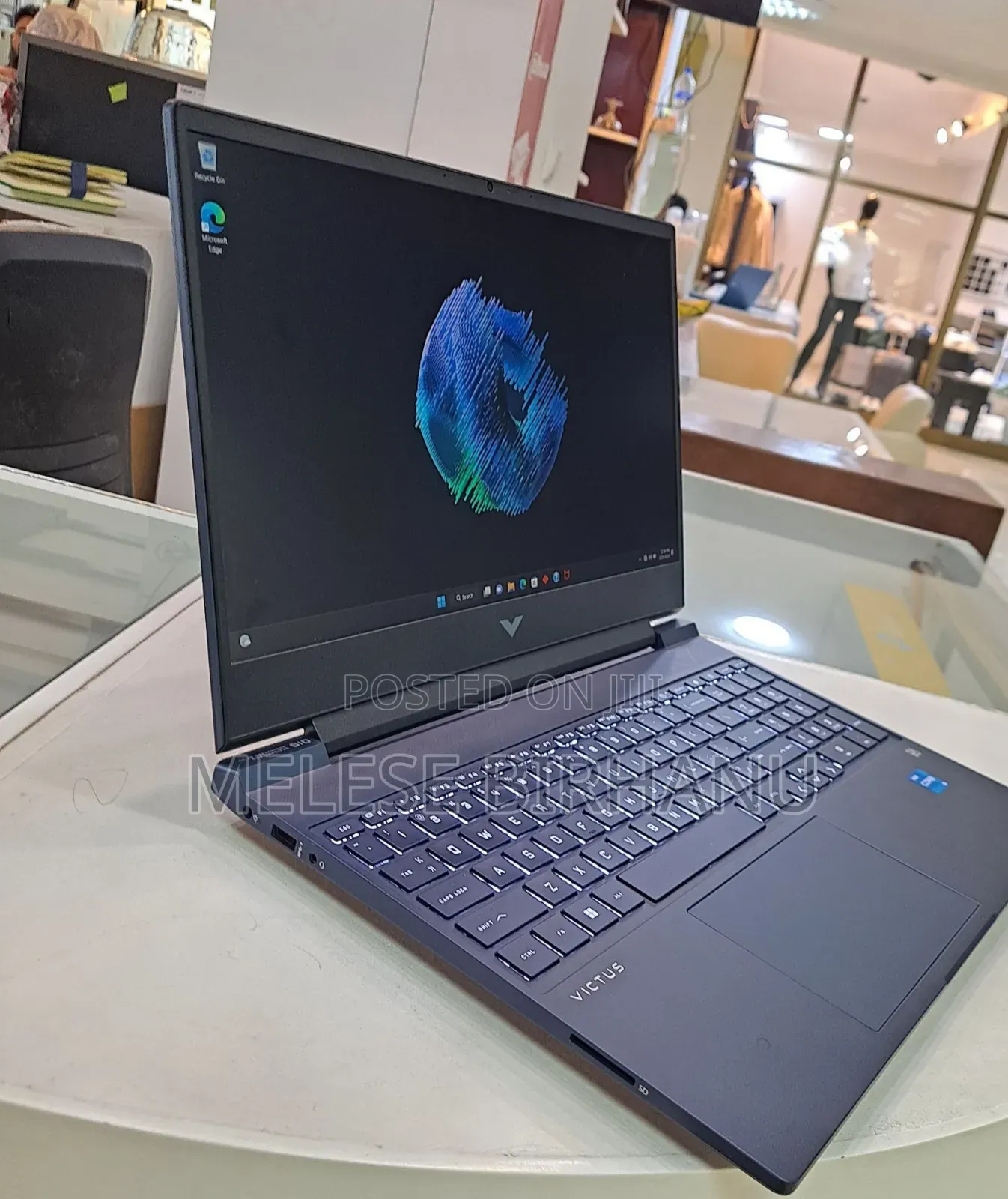 New Laptop HP Victus 16 8GB Intel Core I7 SSD 512GB