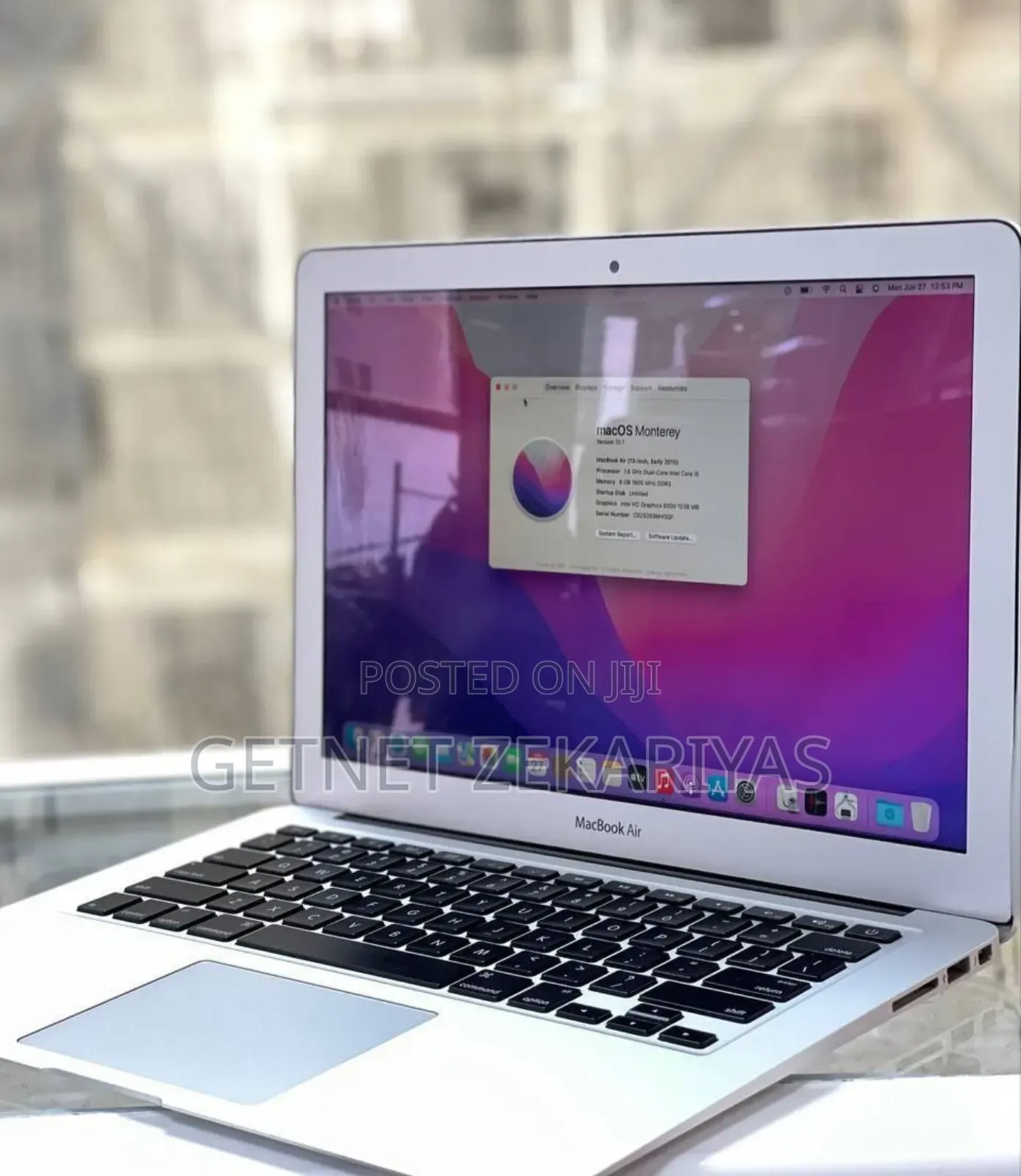 New Laptop Apple MacBook Air 2017 8GB Intel Core I5 SSD 128GB