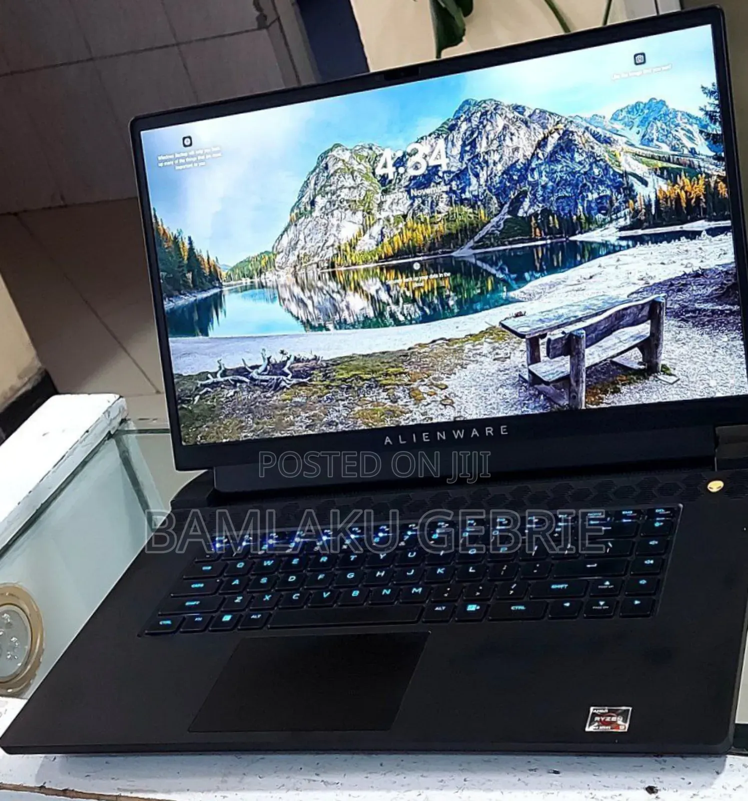 New Laptop Alienware M17x R2 16GB AMD Ryzen 9 SSD 512GB