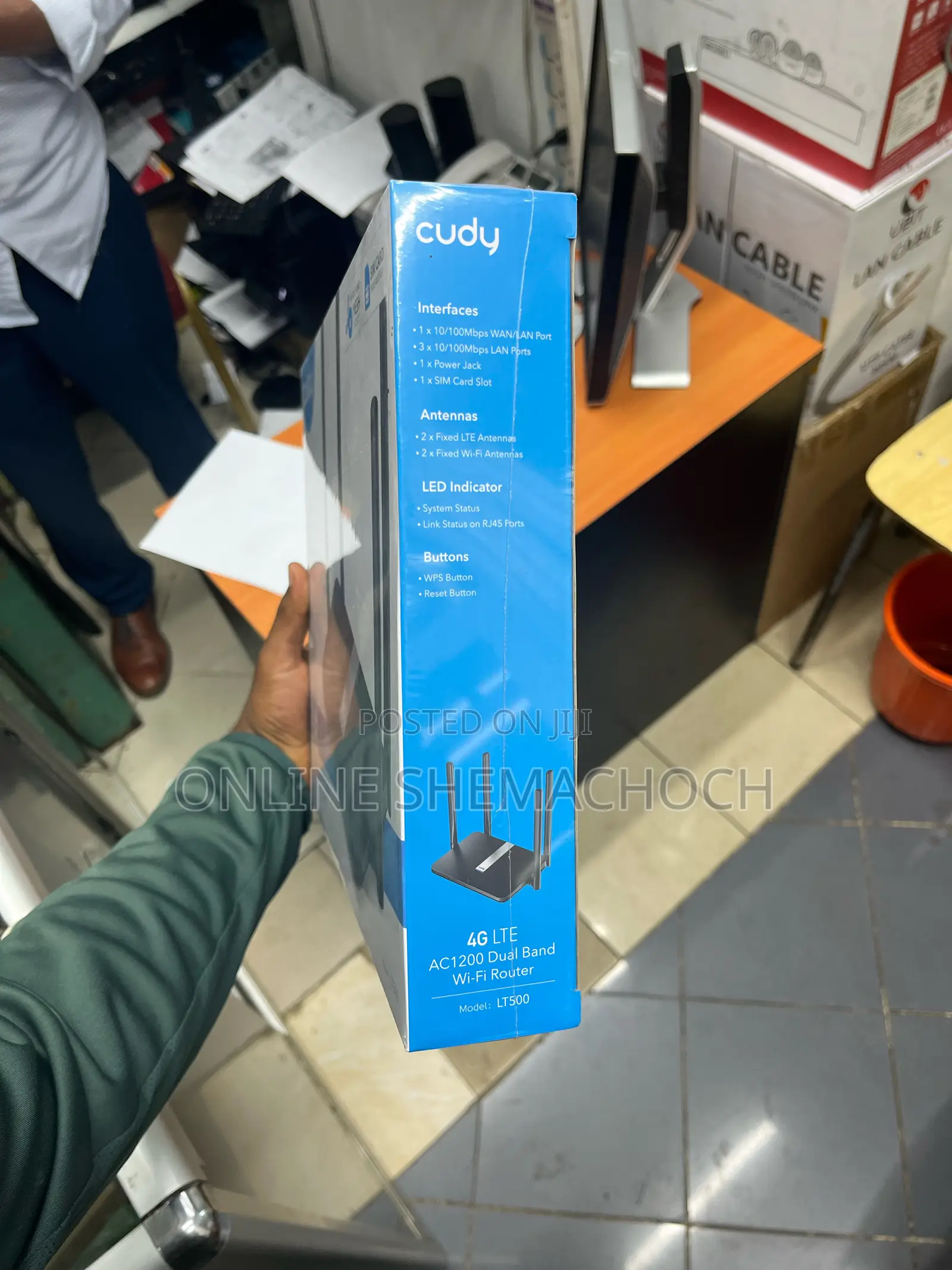 Cudy 4g Lte Wifi 4 Antenna Router