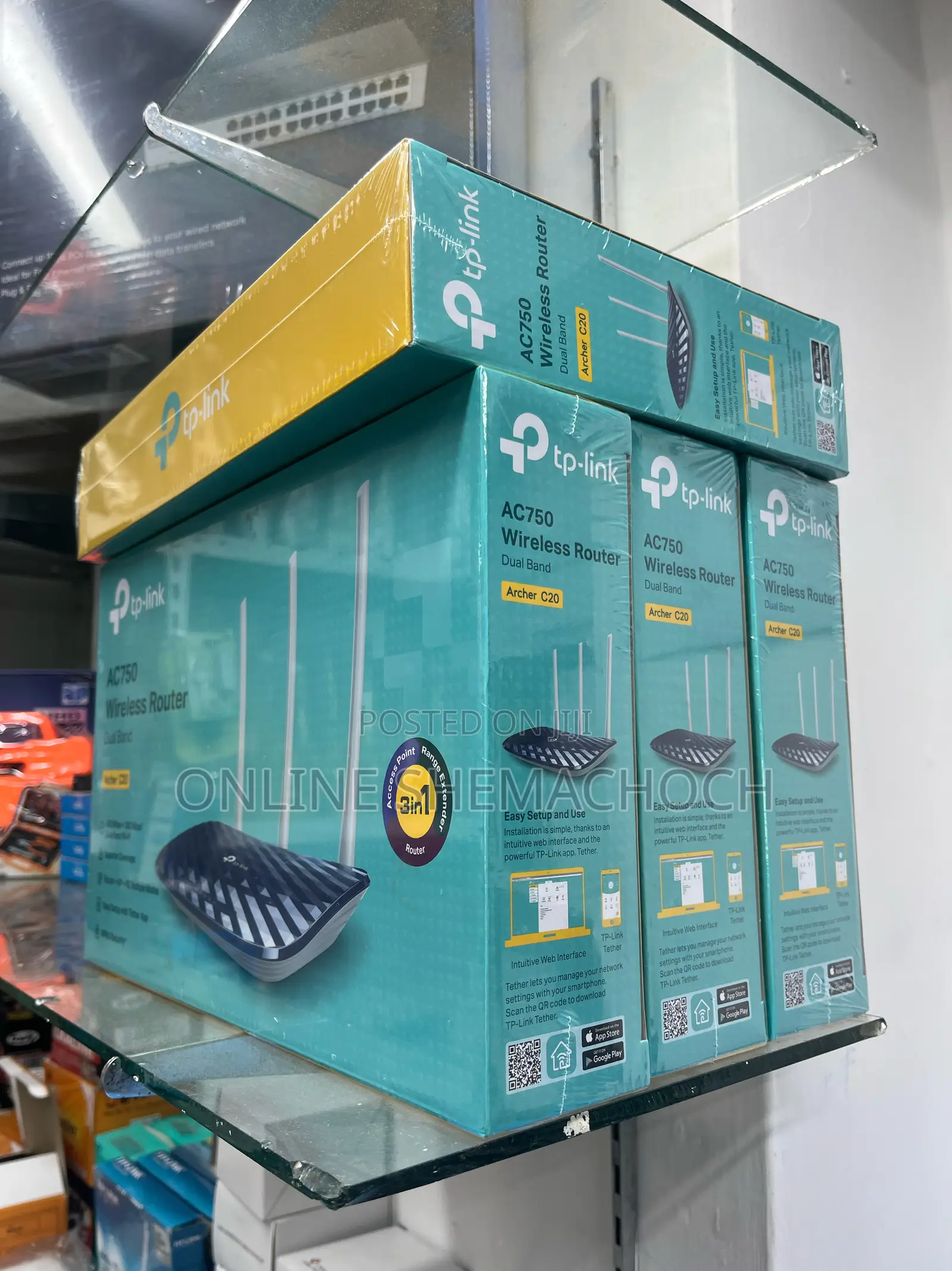 Tp Link Ac750 Wireless Router 3 Antennas