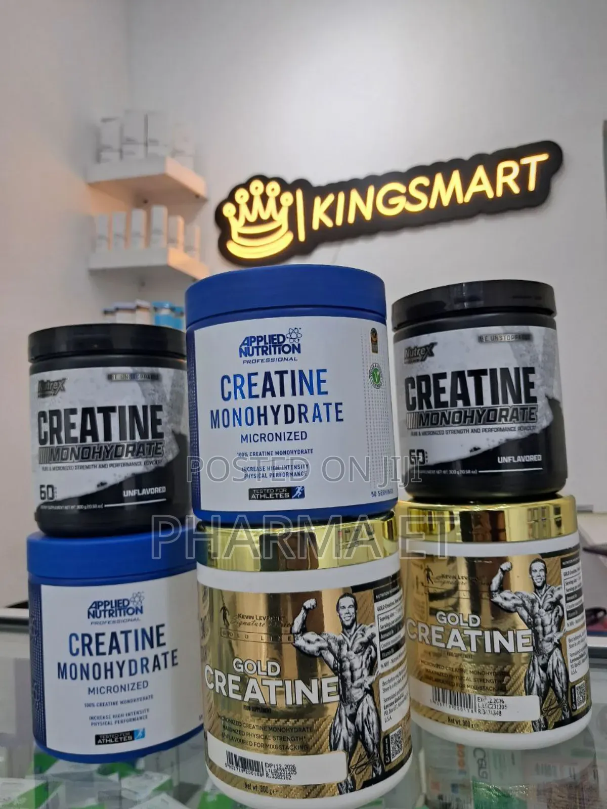 100% Pure Creatine Monohydrates