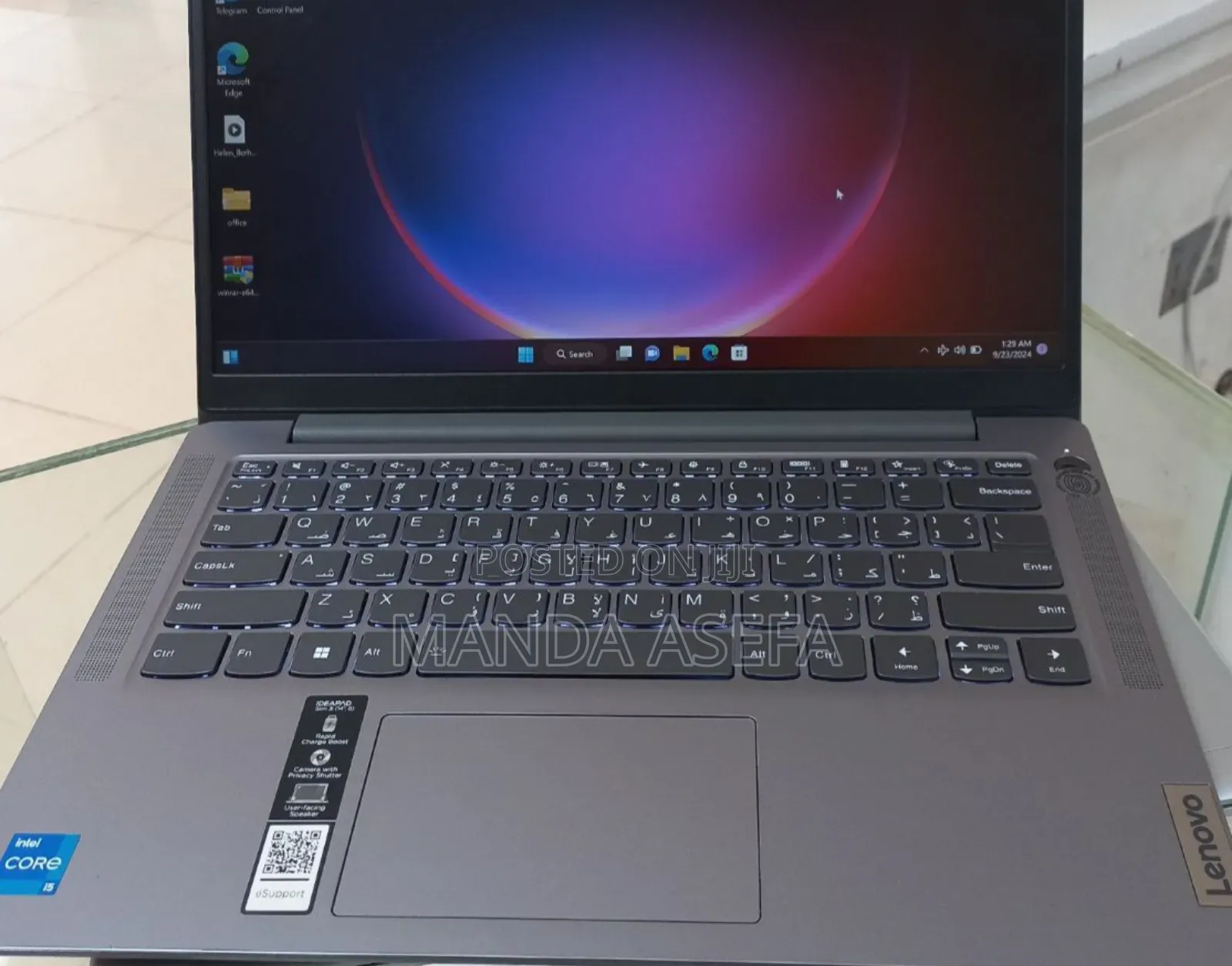 New Laptop Lenovo Ideapad 3 8GB Intel Core I5 SSD 512GB