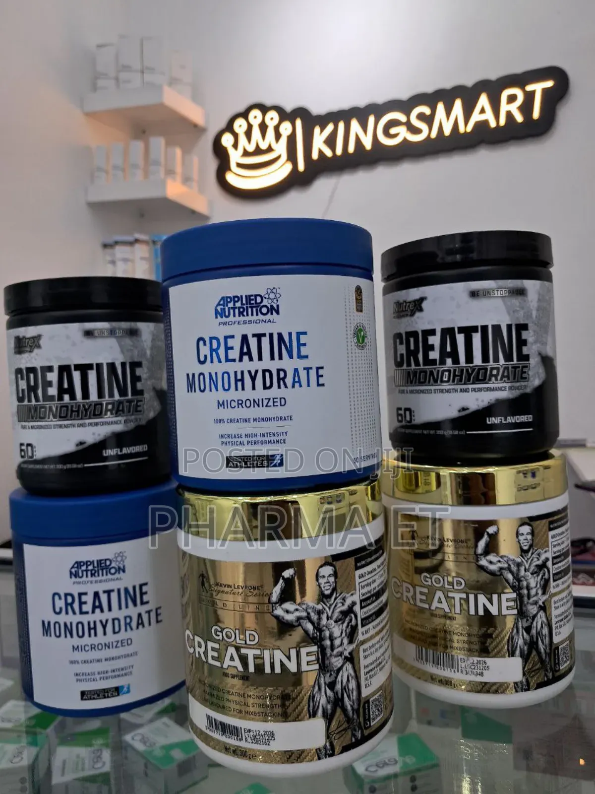 Nutrex Applied and Kevin Levron Pure 100% Creatine