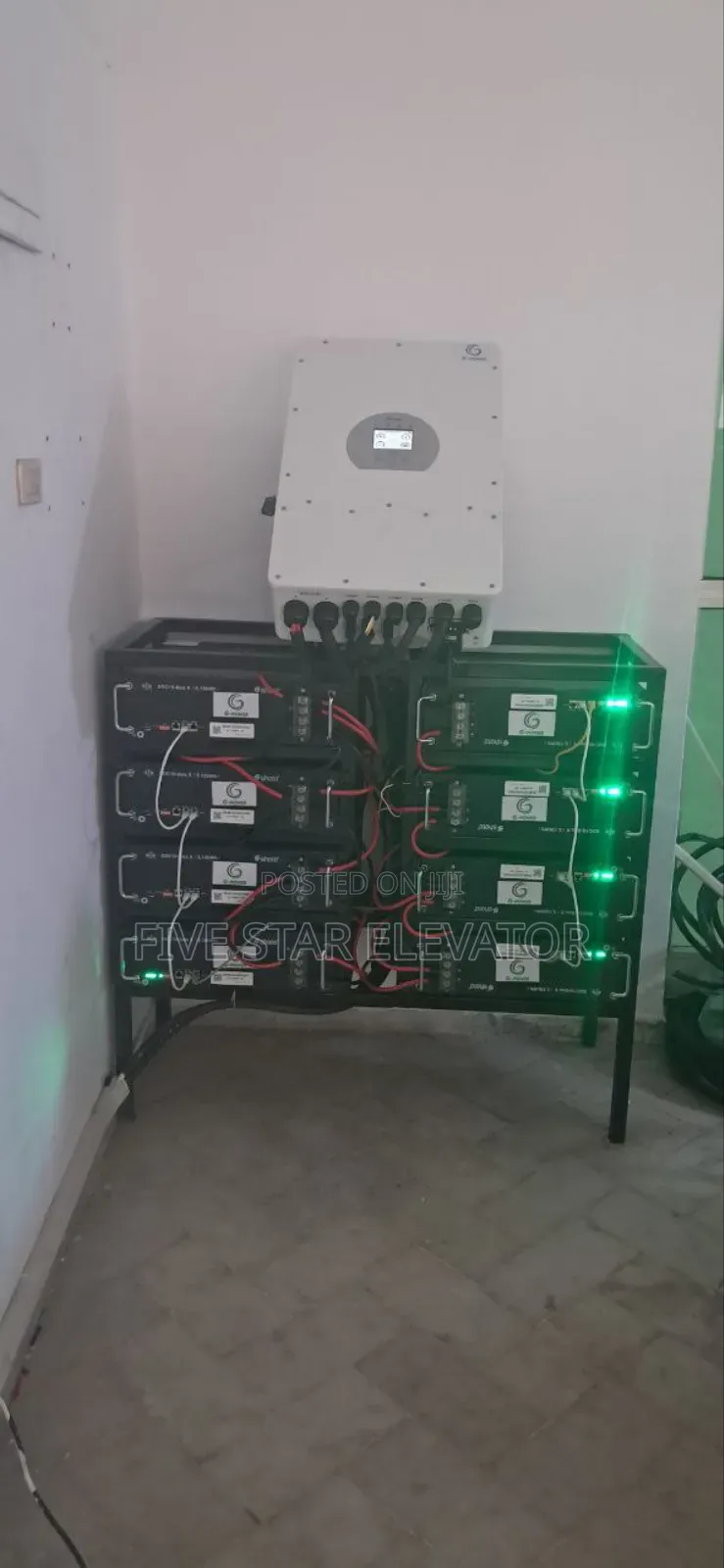 Hybrid Inverter and Lithium Ion Battery and Solar Panel