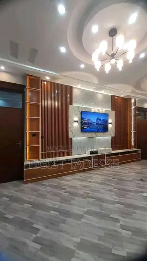 Photo - Wall Tv Stand ፅድት ብሎ የተሠራ