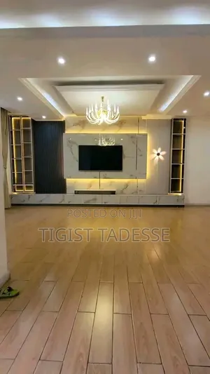 Wall Tv Stand ፅድት ብሎ የተሠራ