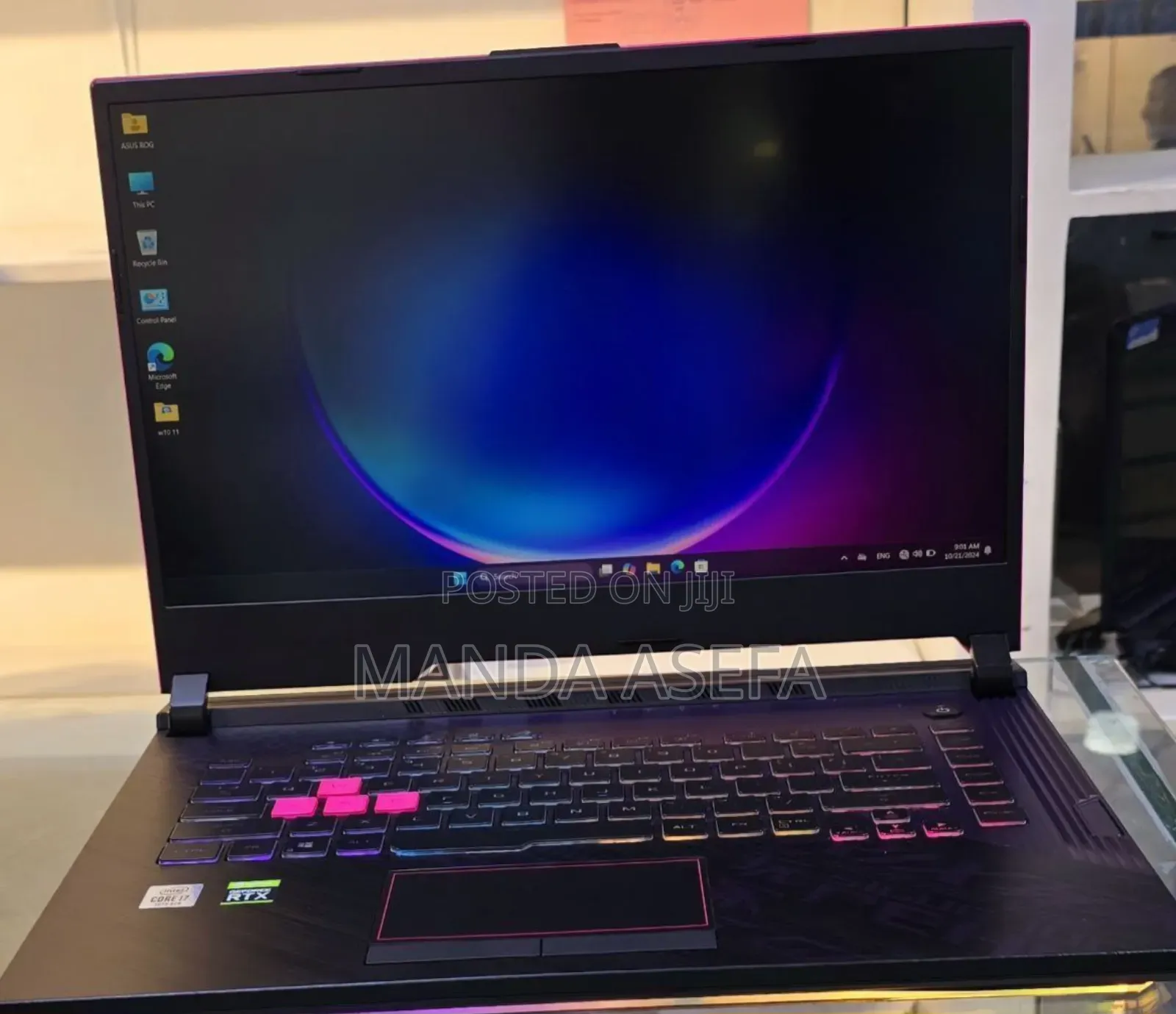 New Laptop Asus ROG Strix G15 16GB Intel Core I7 SSD 512GB