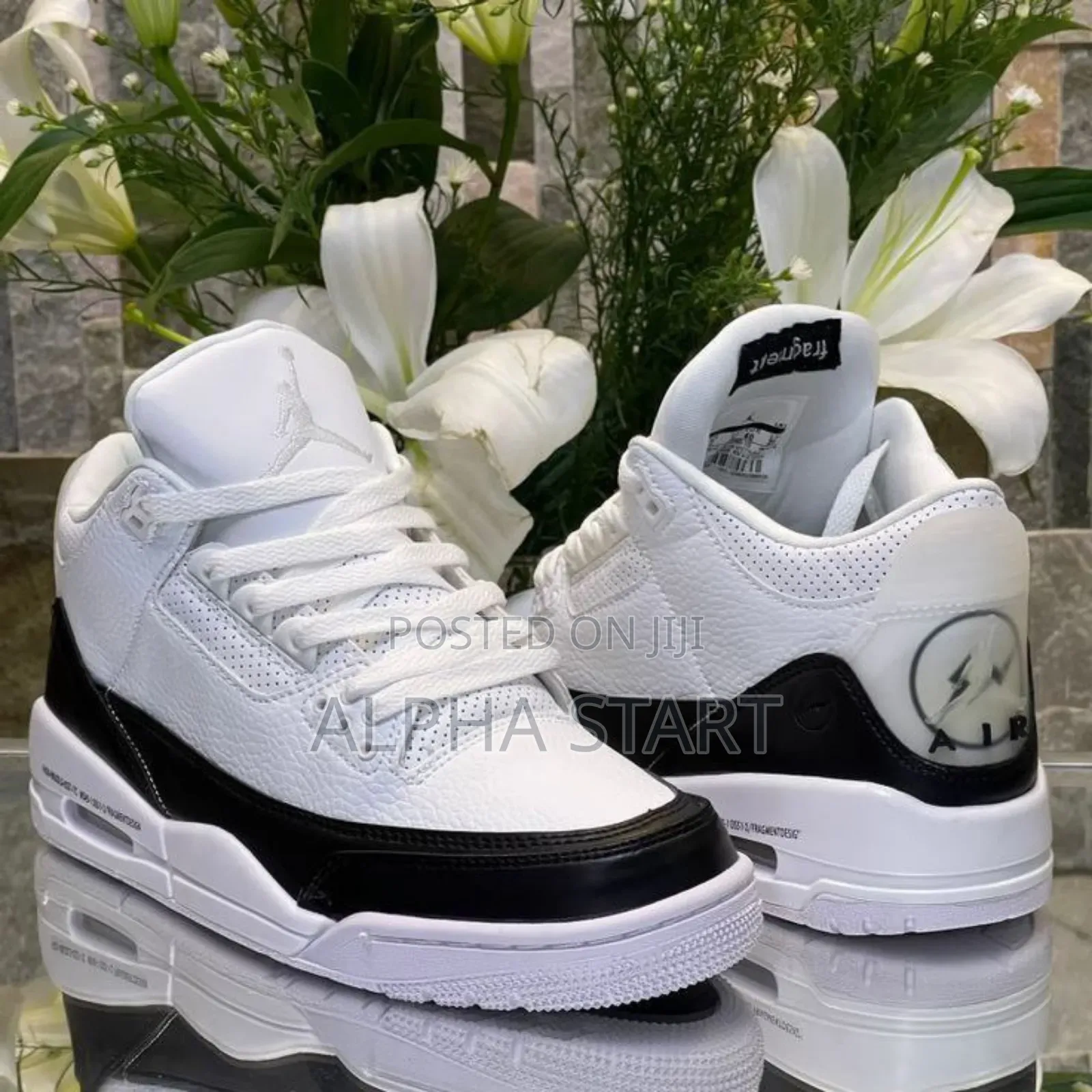 Fragment X-Jordan 3 White Bkack Master Quality Shies for You