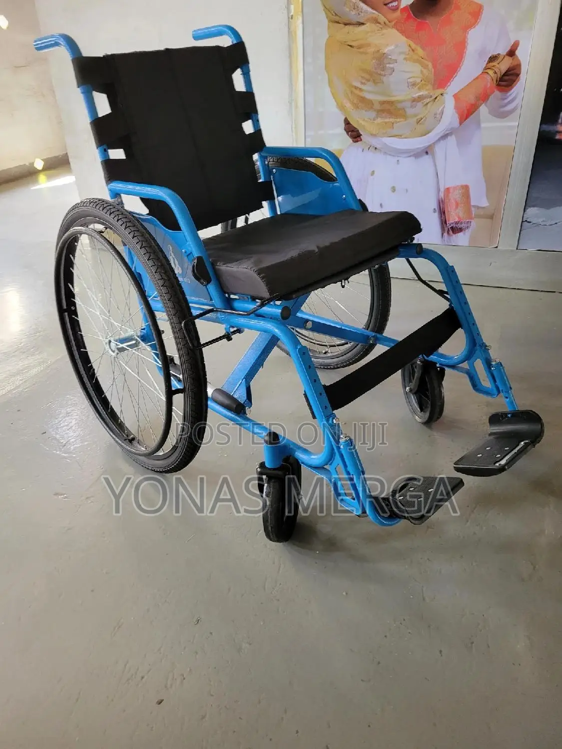 Transport Wheelchair፯÷Wheelchair Ideal for Heavy Patients