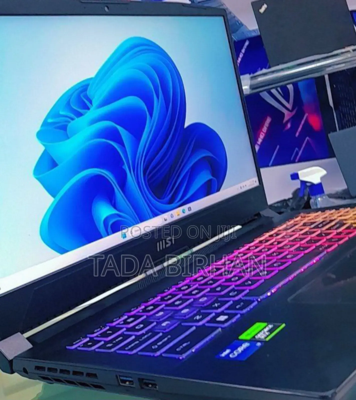 New Laptop MSI GF63 18GB Intel Core I7 SSD 512GB