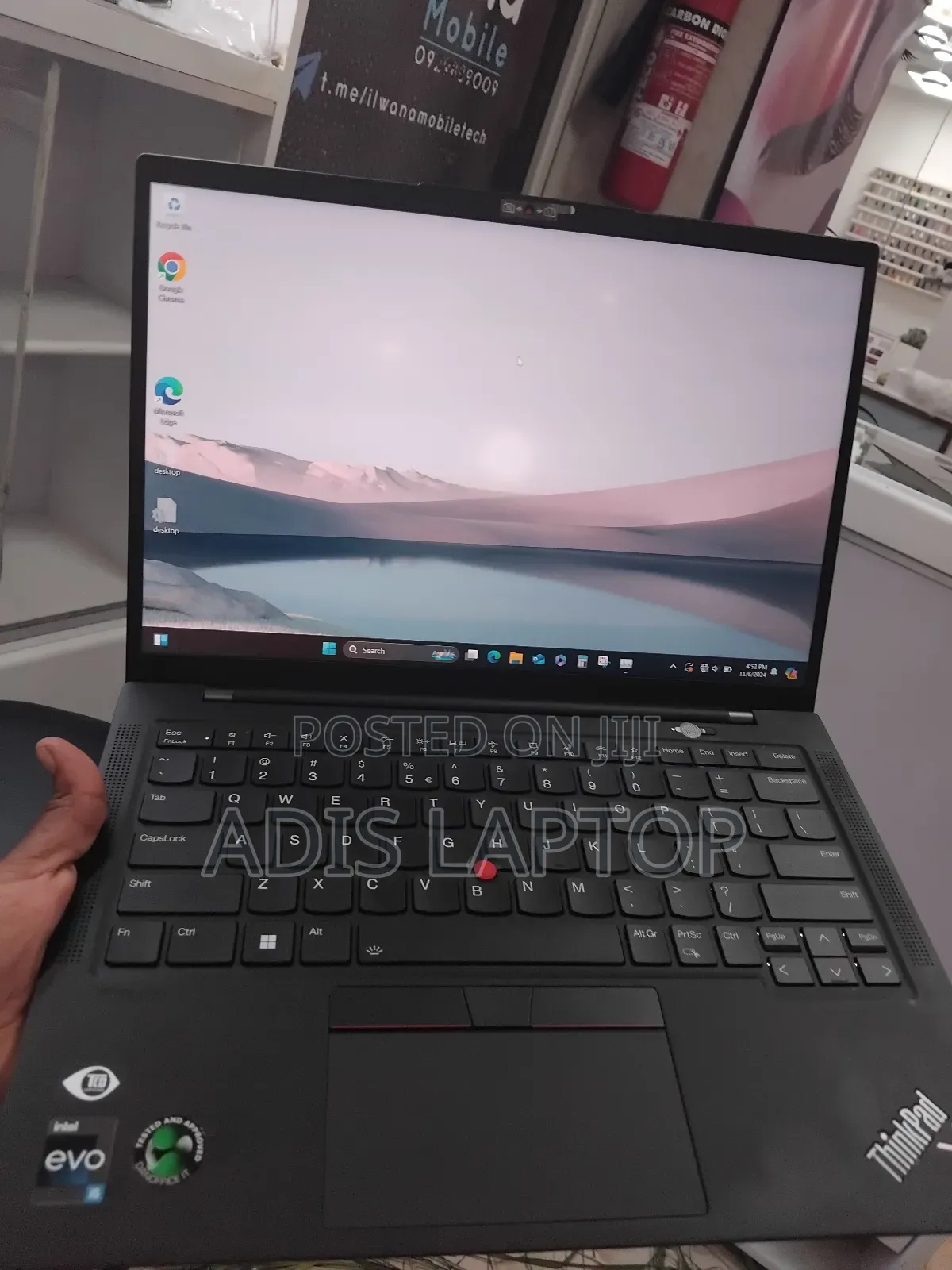 New Laptop Lenovo ThinkPad X1 Carbon 16GB Intel Core I5 SSD 512GB