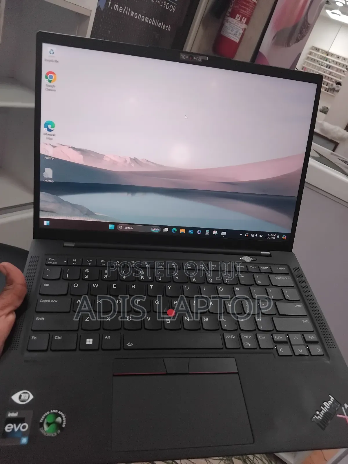 New Laptop Lenovo ThinkPad X1 Carbon 16GB Intel Core I5 SSD 512GB