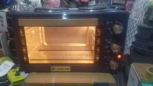 HALREM 35 Liter Rotisserie Oven With Two Hotplates