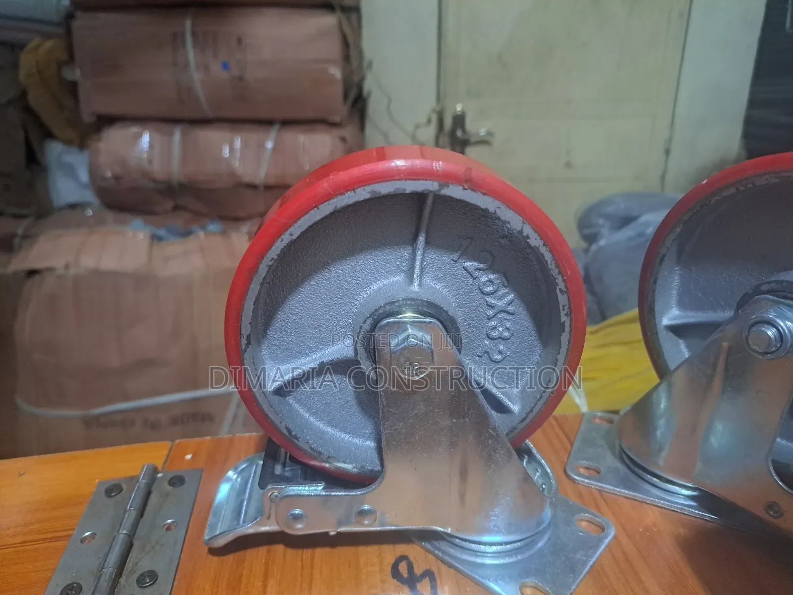 Plate Castor Wheel(ካስተር)