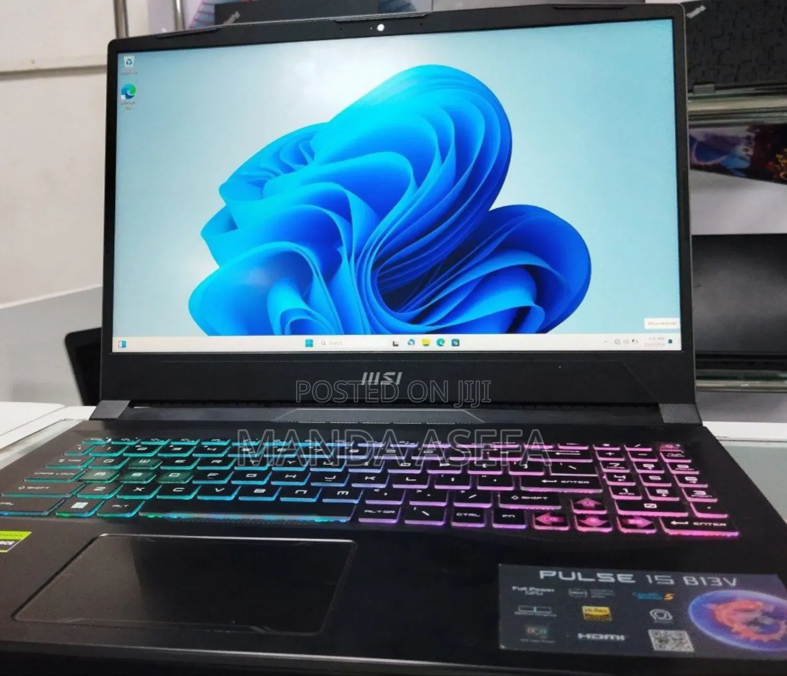 New Laptop MSI 16GB Intel Core I7 SSD 1T