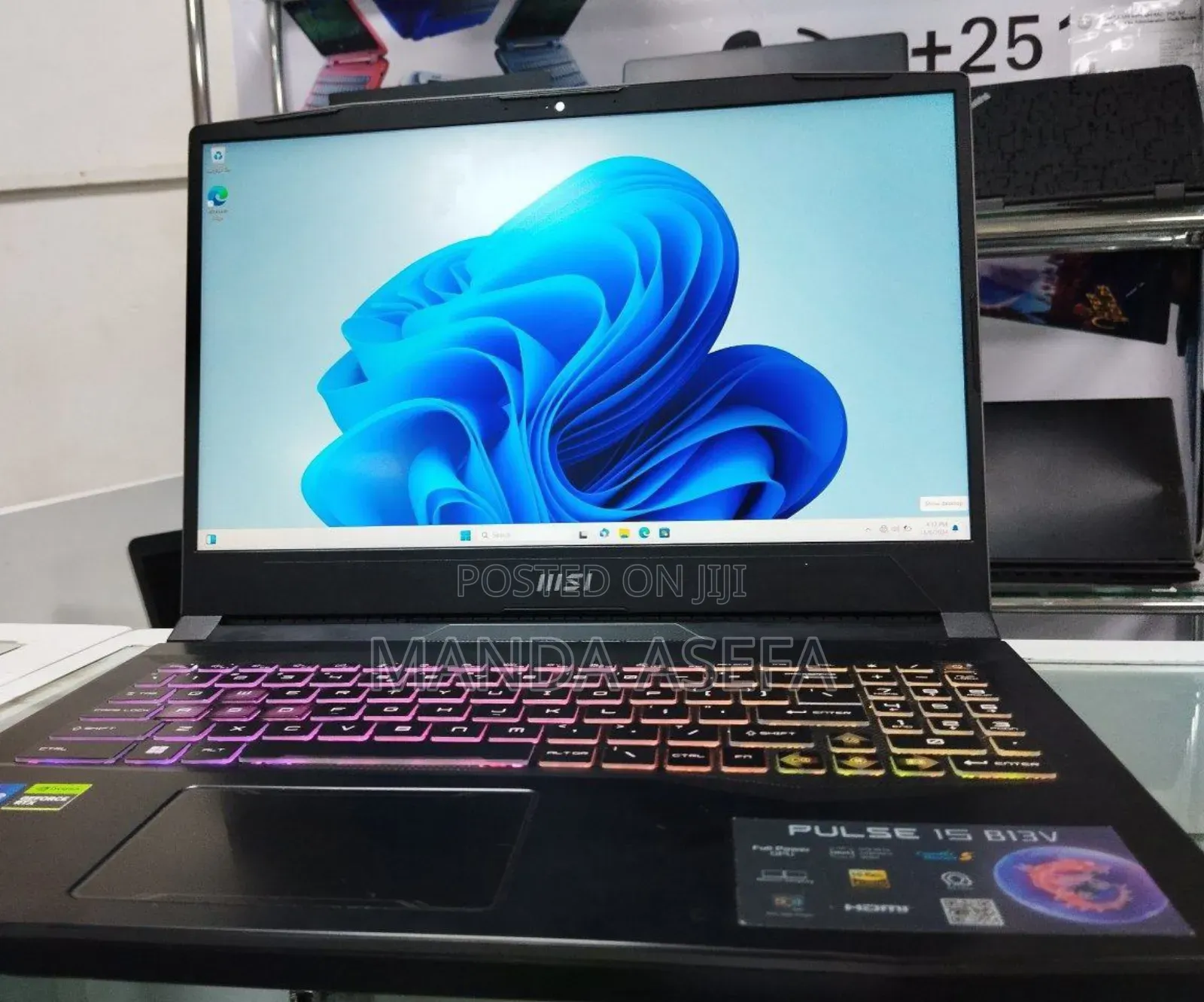 New Laptop MSI 16GB Intel Core I7 SSD 1T