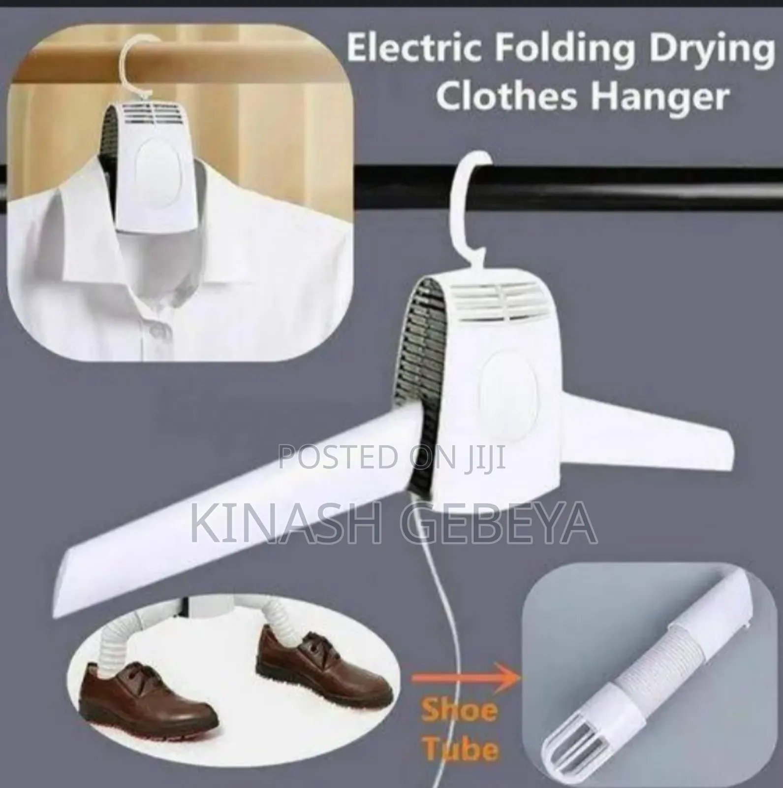 Portable Fast Cloth And Shoe Dryer(ልብስ እና ጫማ ማድረቂያ)