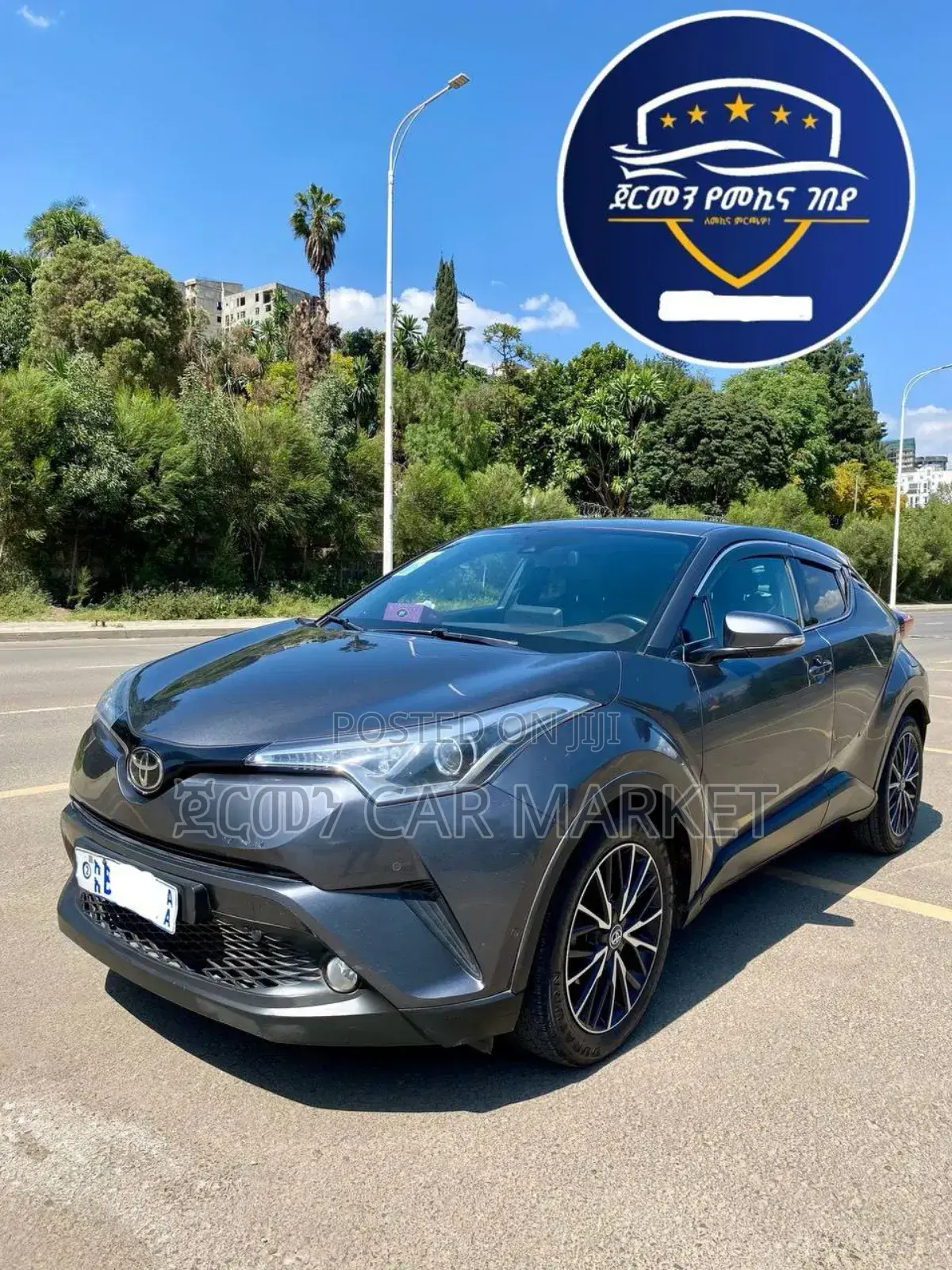 Toyota C-HR 2017 Gray