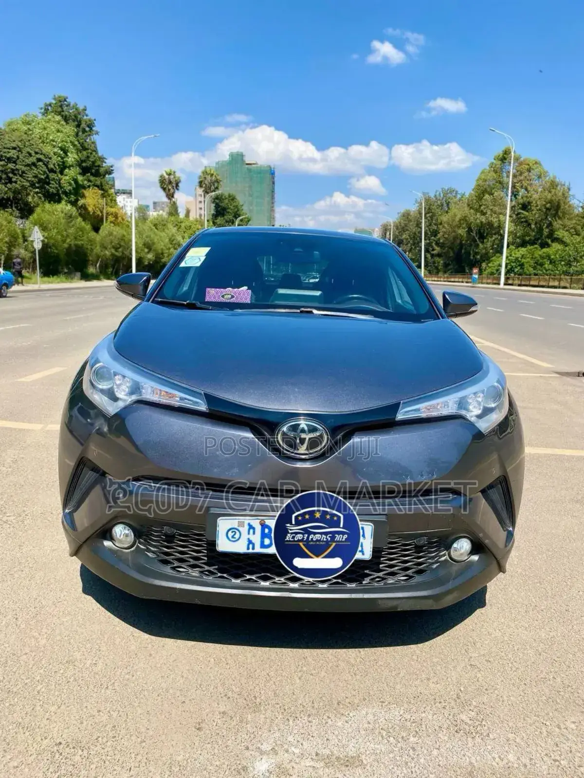 Toyota C-HR 2017 Gray