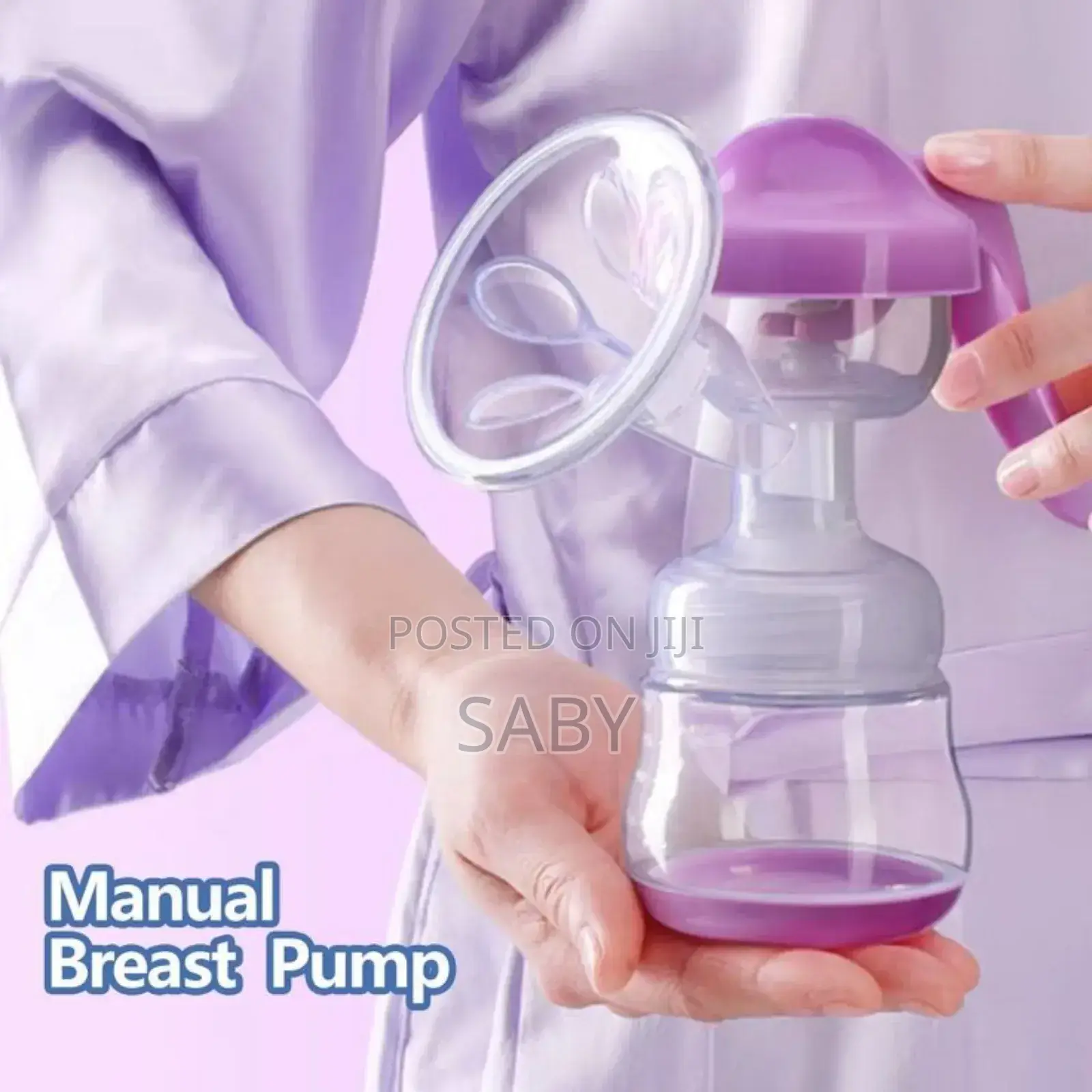 (የ ጡት ማለብያ) Manual Breast Pump