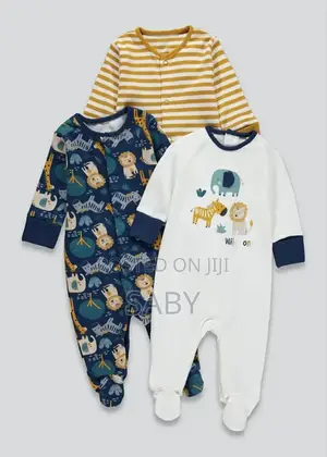 Photo - 3-Piece Newborn Baby Foot(የዱባይ) Wrapped Jumpsuit