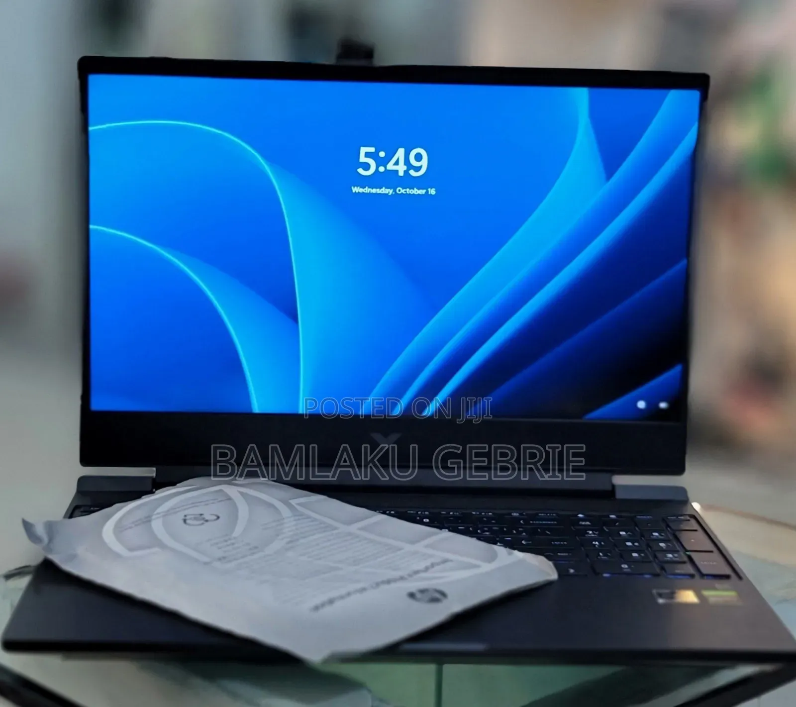 New Laptop HP Victus 15 8GB AMD Ryzen 5 SSD 512GB