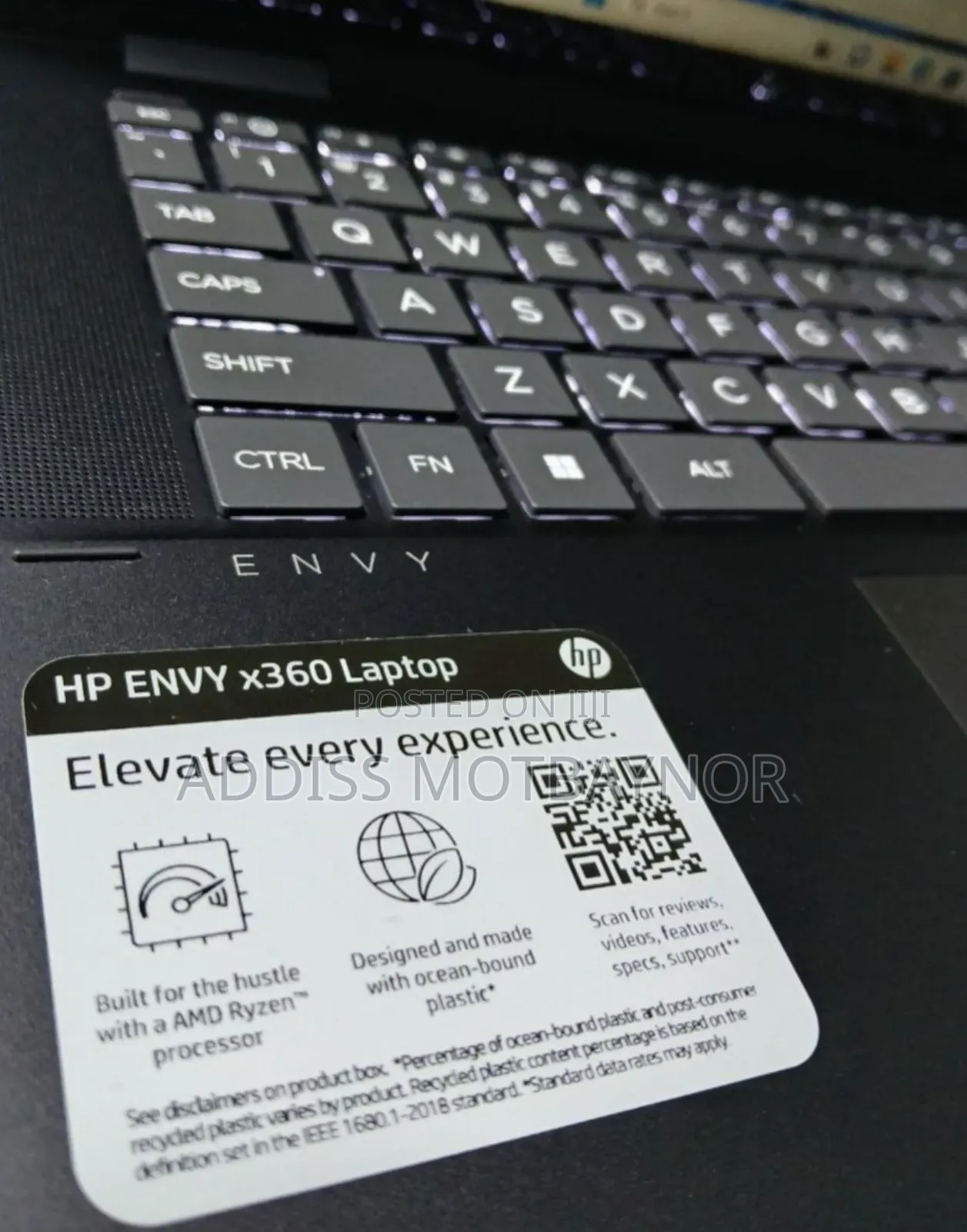 New Laptop HP Envy X360 16GB Intel Core I7 SSD 512GB