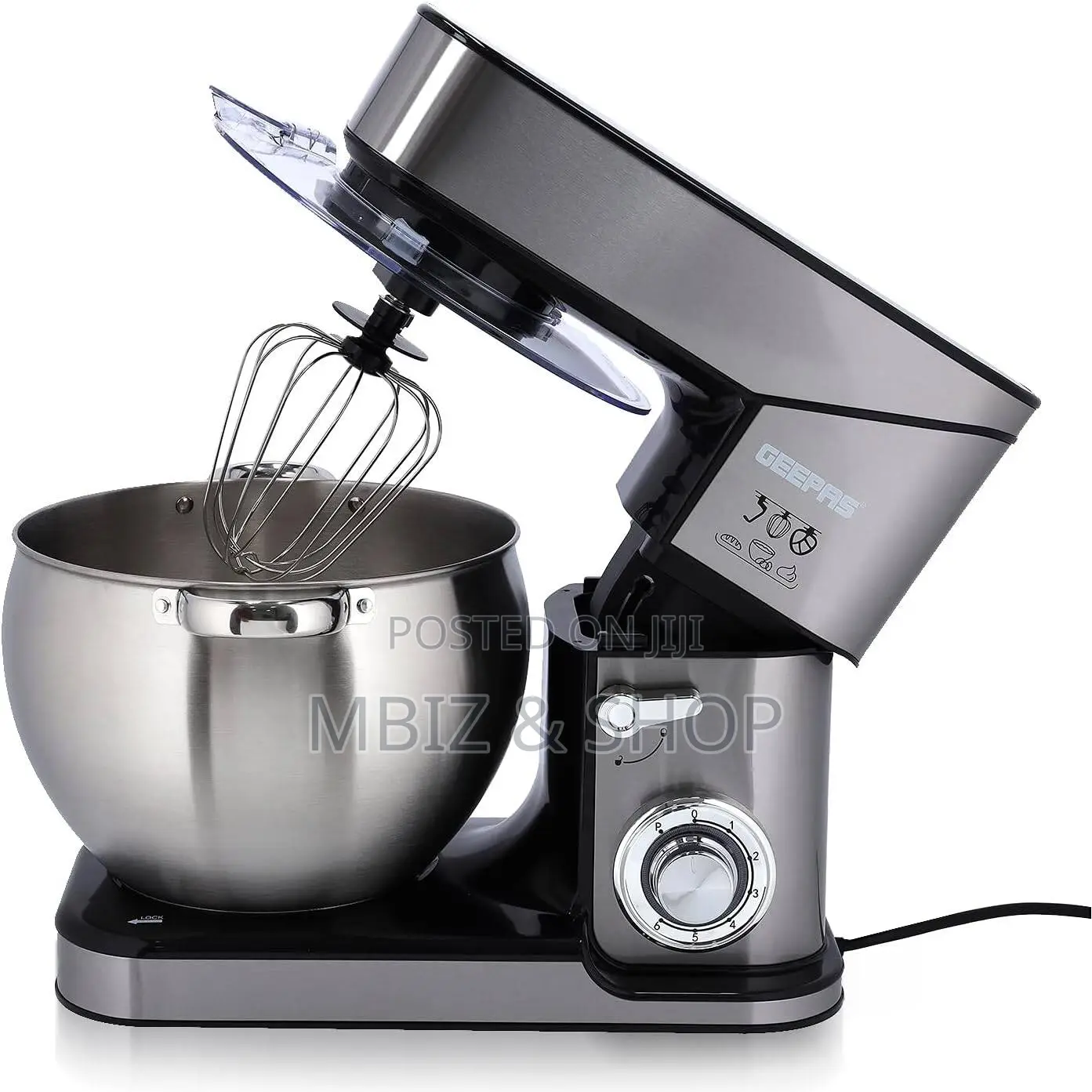 Geepas 2000W Stand Mixer 10L