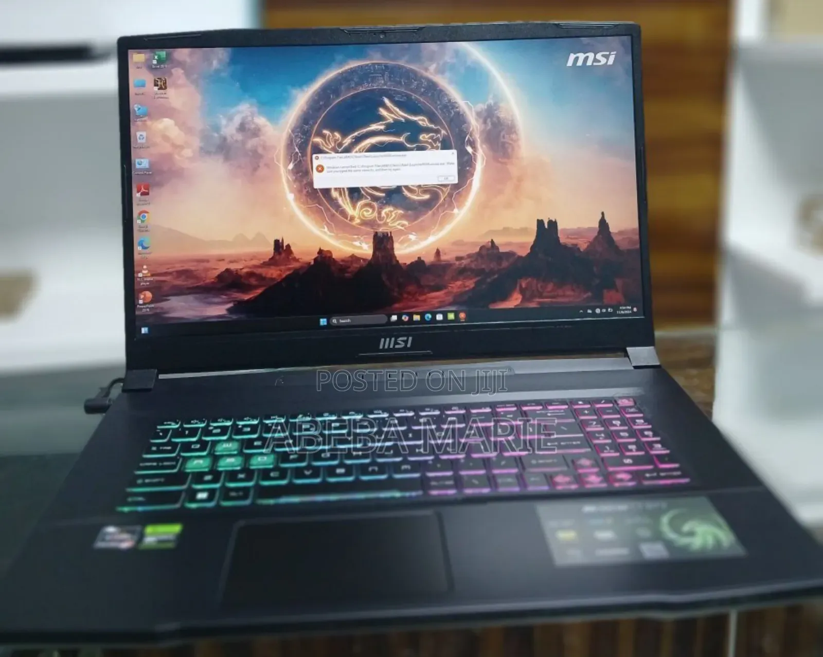 New Laptop MSI GF63 16GB AMD Ryzen 7 SSD 1T