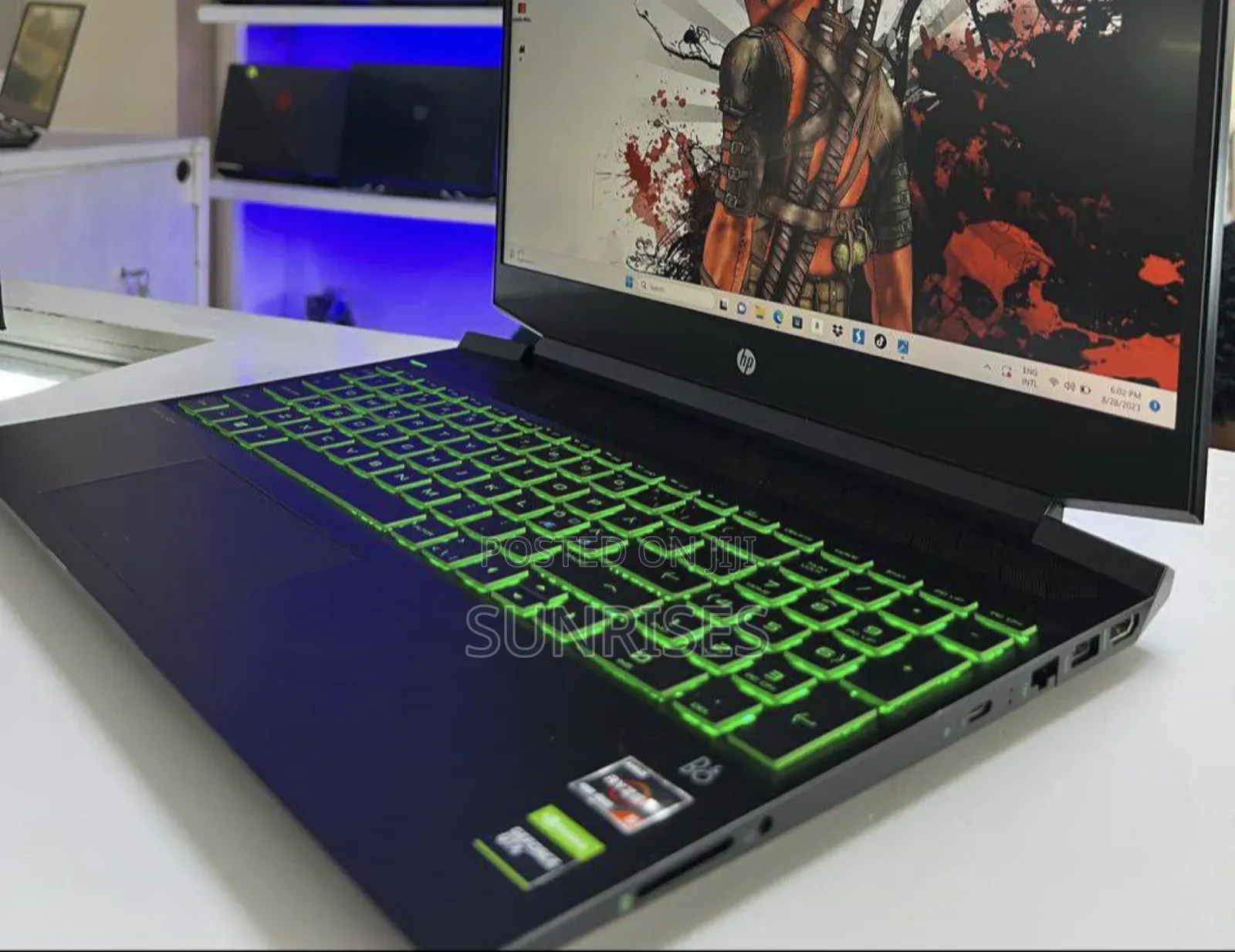 New Laptop HP Pavilion Power 15 16GB AMD Ryzen 5 SSD 512GB